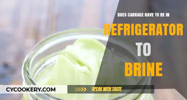 Brining Cabbage: Refrigeration Required or Room Temperature Fermentation?