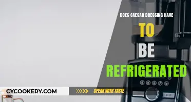Does Caesar Dressing Need Refrigeration? Storage Tips and Safety