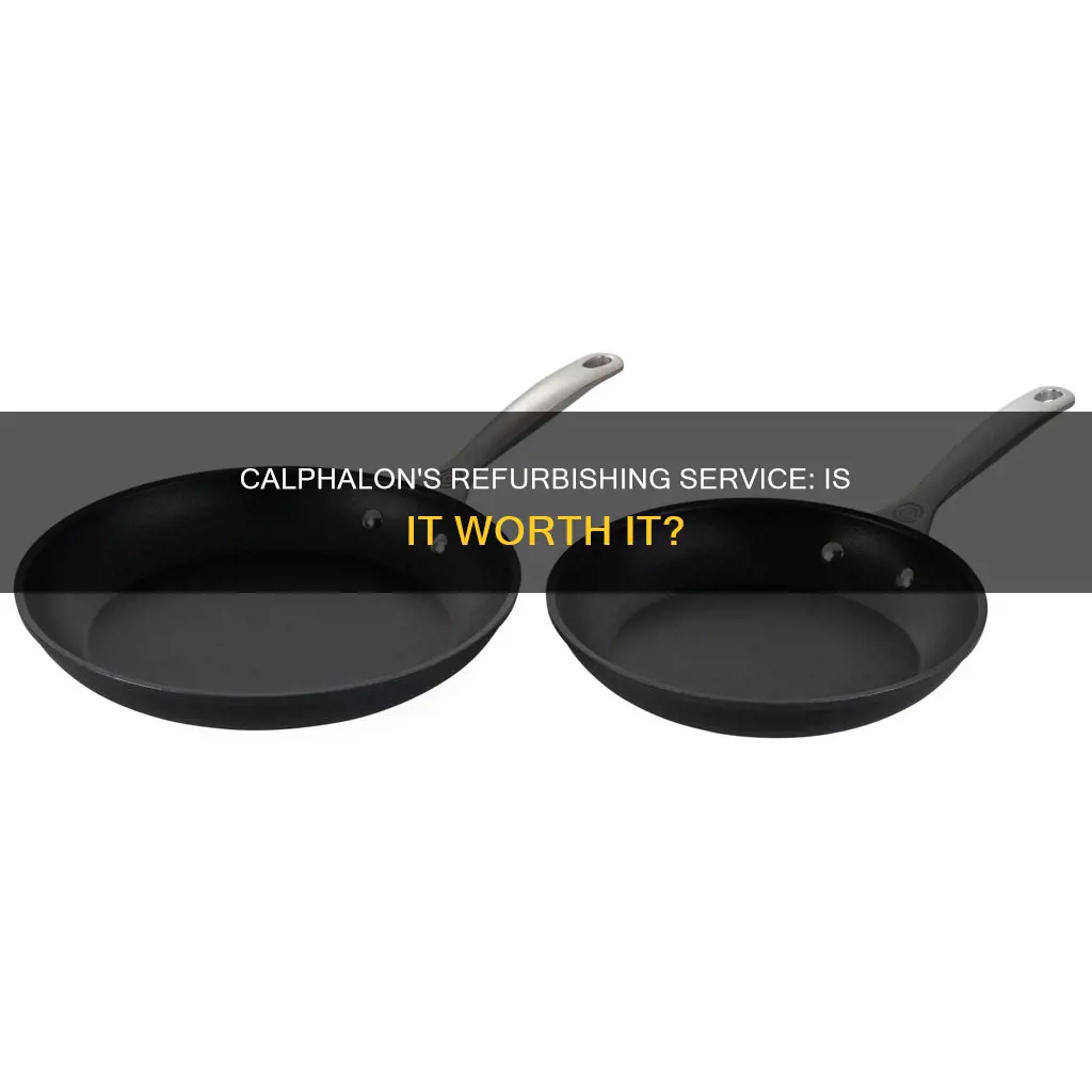 does calphalon refurbish pans
