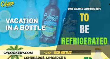 Calypso Lemonade: Refrigeration Required or Shelf-Stable?