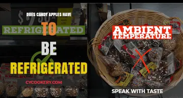Candy Apples: Refrigeration Required or Room Temperature Safe?