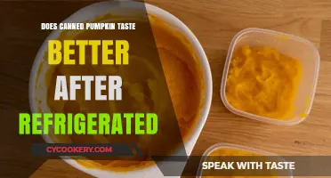 Refrigerated Canned Pumpkin: Does Chilling Enhance Its Flavor?