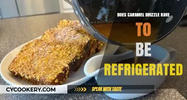 Should Caramel Drizzle Be Refrigerated? Storage Tips for Freshness