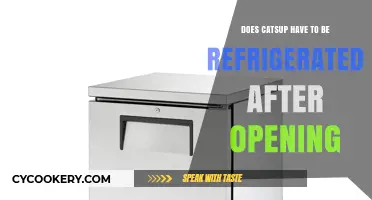 Should Catsup Be Refrigerated After Opening? The Surprising Truth