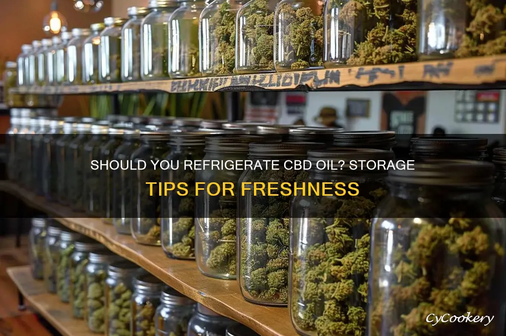 does cbd oil have to be refrigerated