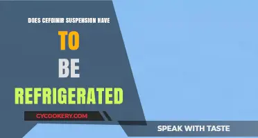 Cefdinir Suspension Storage: Does It Need Refrigeration?