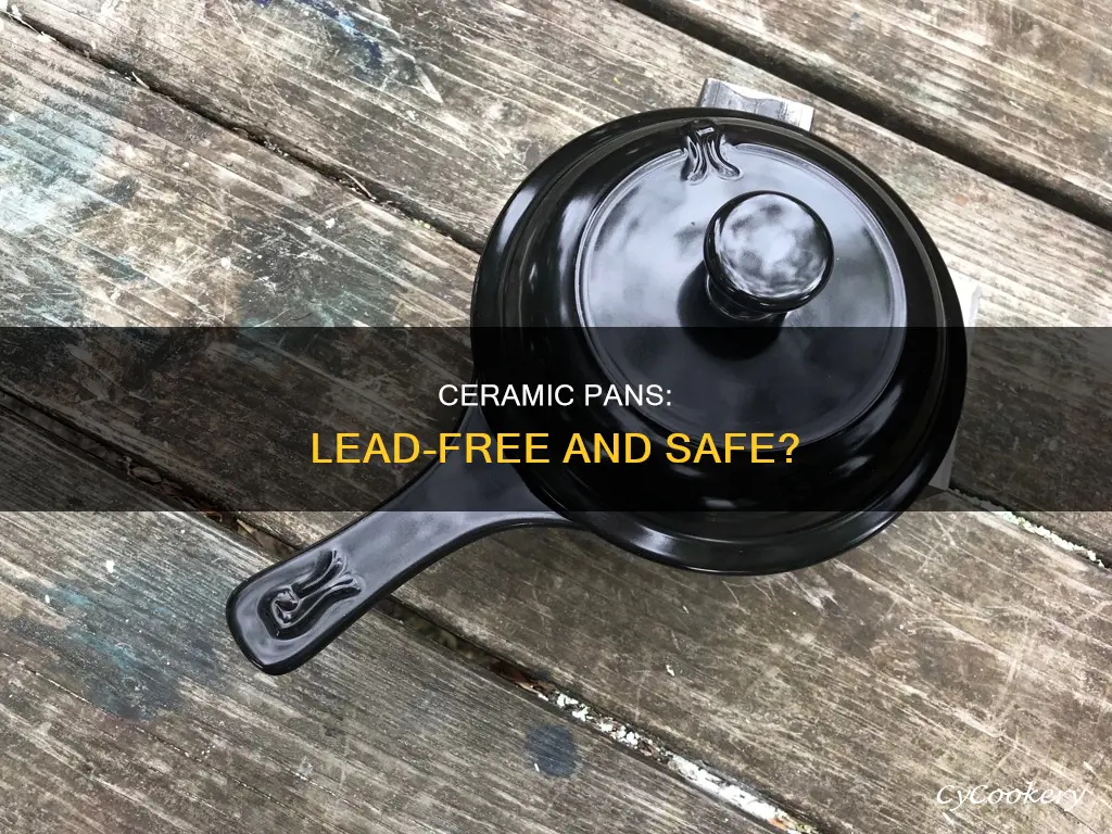 does ceramic pans contain lead