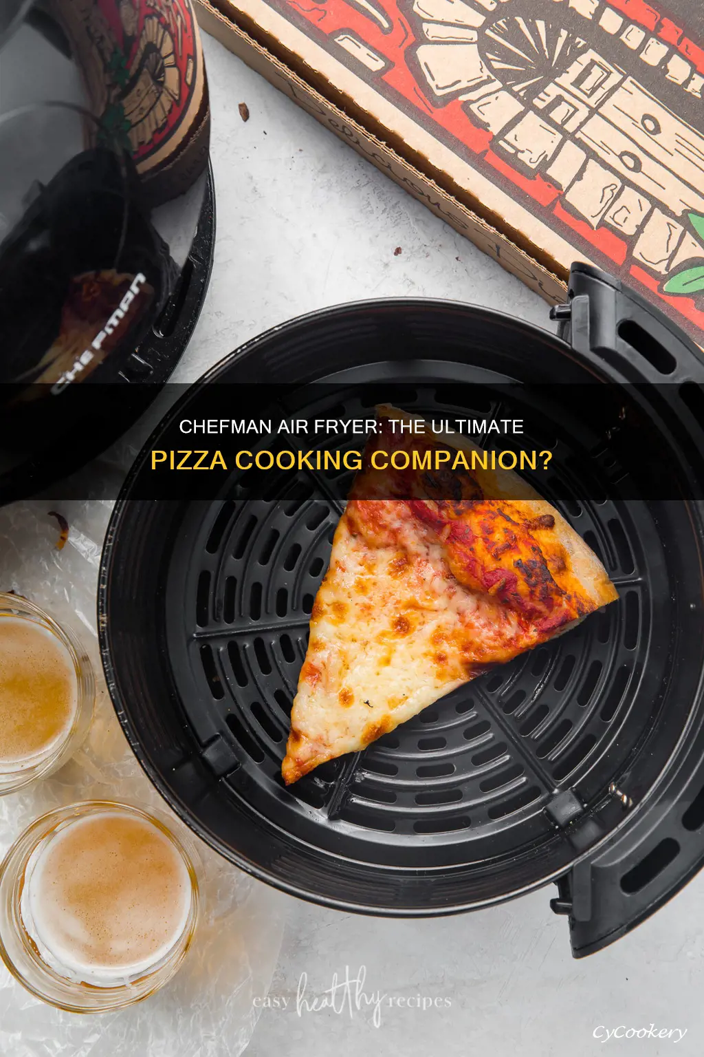 does chefman air fryer cook pizza