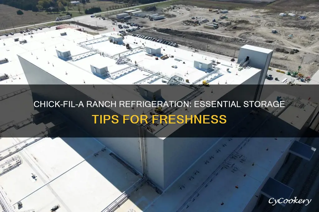 does chick fil a ranch have to be refrigerated