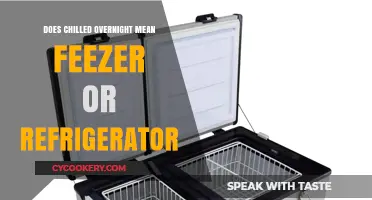 Chilled Overnight: Does It Mean Freezer or Refrigerator? Explained