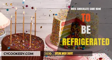 Should Chocolate Cake Be Refrigerated? Storage Tips for Freshness