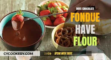 Chocolate Fondue and Flour: A Tasty Combination?