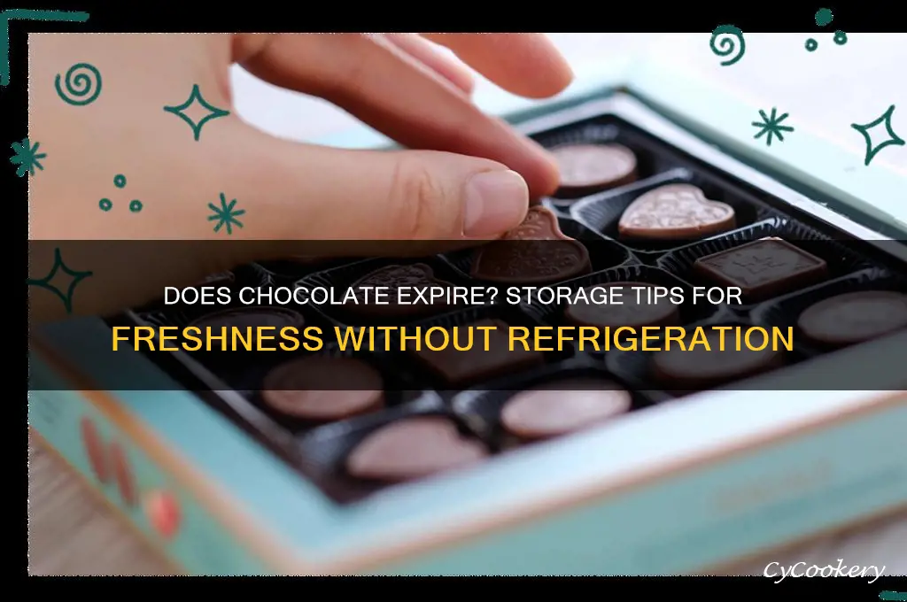 does chocolate go bad if not refrigerated