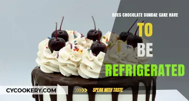 Should Chocolate Sundae Cake Be Refrigerated? Storage Tips Revealed
