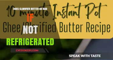 Clarified Butter Shelf Life: Does It Go Bad Without Refrigeration?