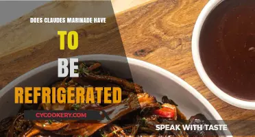 Does Claude's Marinade Need Refrigeration? Storage Tips and Safety