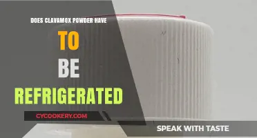 Clavamox Powder Storage: Refrigeration Required or Room Temperature Safe?