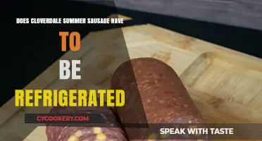 Cloverdale Summer Sausage: Refrigeration Required or Shelf-Stable?