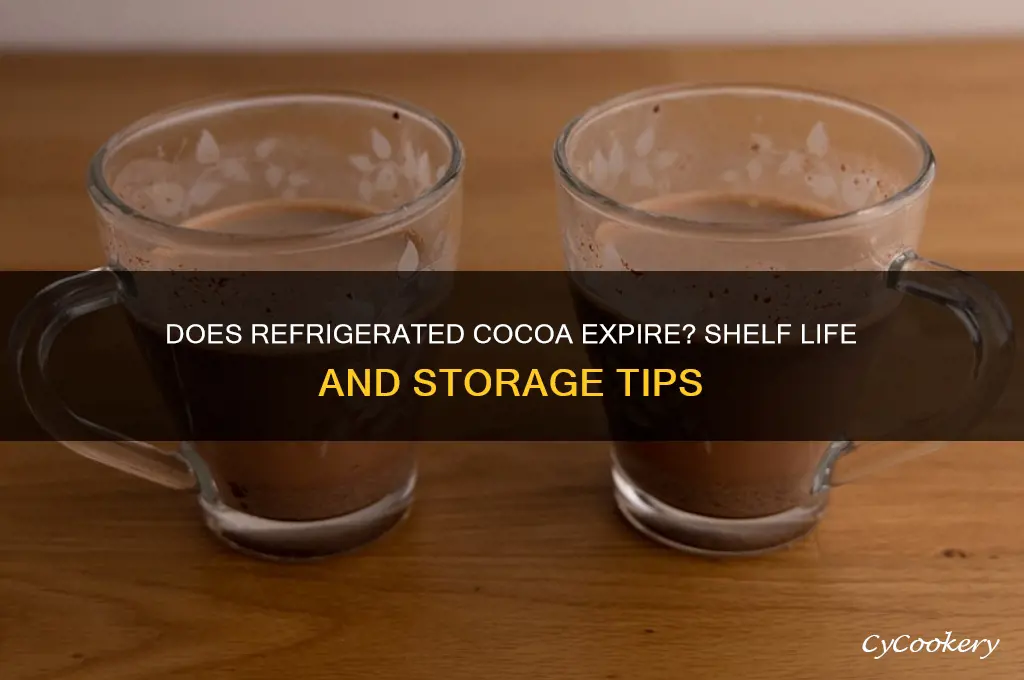 does cocoa go bad in the refrigerator