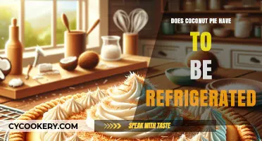 Should Coconut Pie Be Refrigerated? Storage Tips for Freshness
