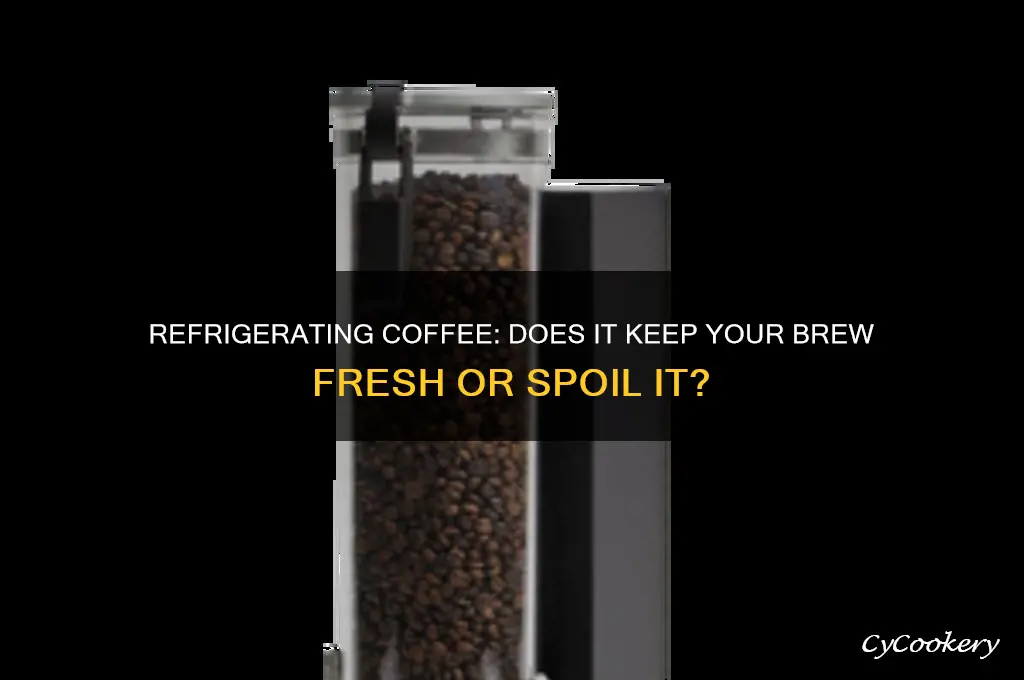 does coffee stay fresh in the refrigerator