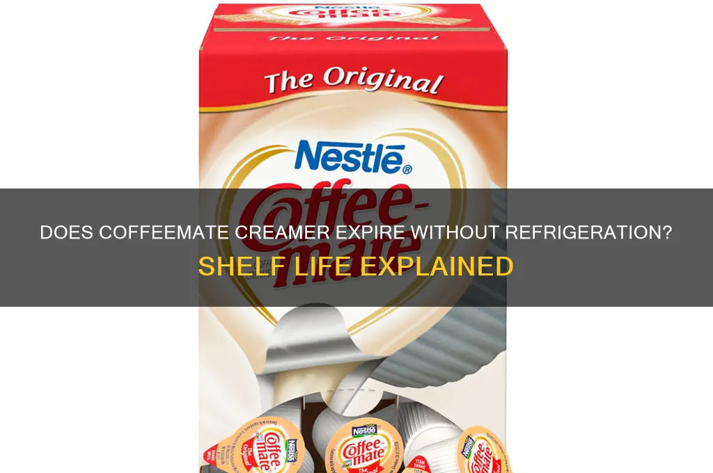does coffeemate creamer go bad if not refrigerated