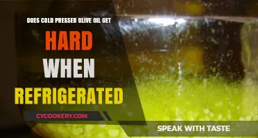 Does Cold-Pressed Olive Oil Harden in the Fridge? Find Out!