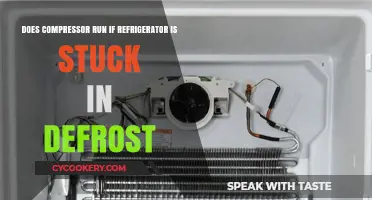 Compressor Operation During Stuck Defrost Cycles in Refrigerators Explained