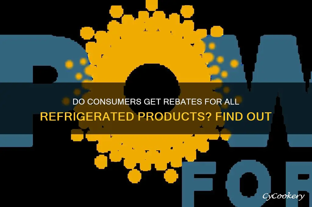 does consumers have a rebate for all refrigerated