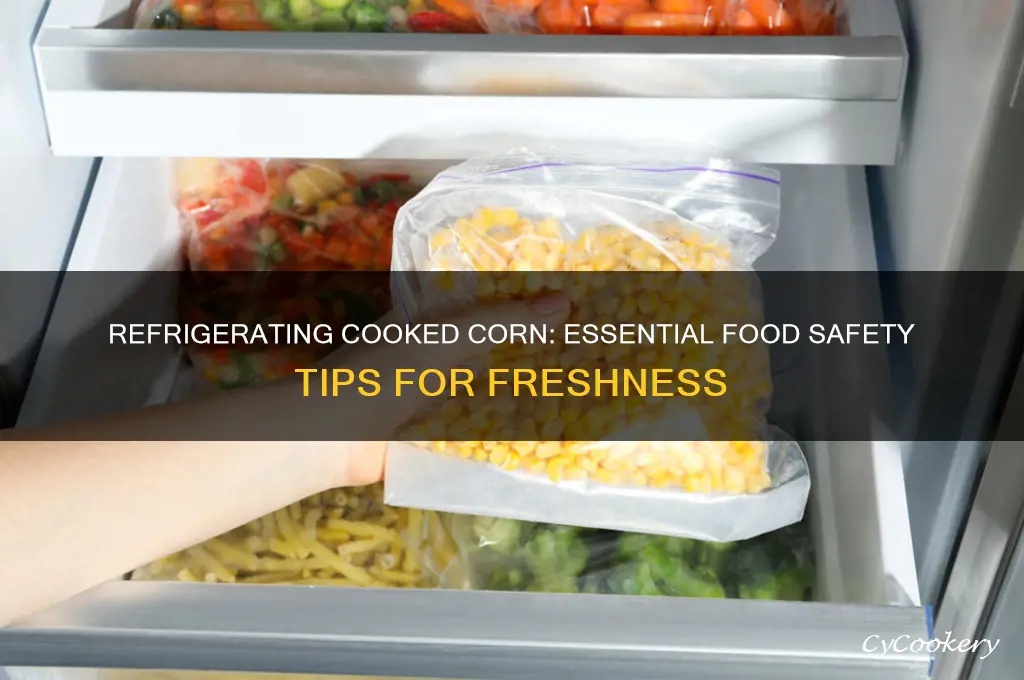 does cooked corn have to be refrigerated