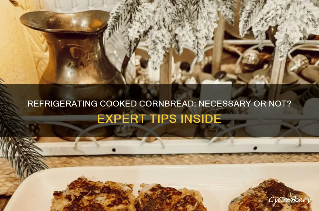 does cooked cornbread have to be refrigerated