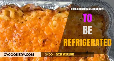 Does Cooked Macaroni Need Refrigeration? Storage Tips and Safety