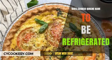 Does Cooked Quiche Need Refrigeration? Storage Tips for Freshness