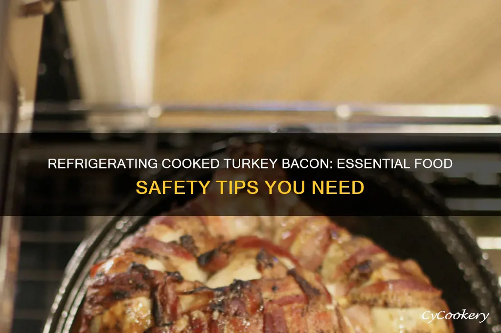 does cooked turkey bacon have to be refrigerated