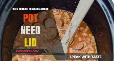 Crock Pot Cooking: Lid On or Off for Beans?
