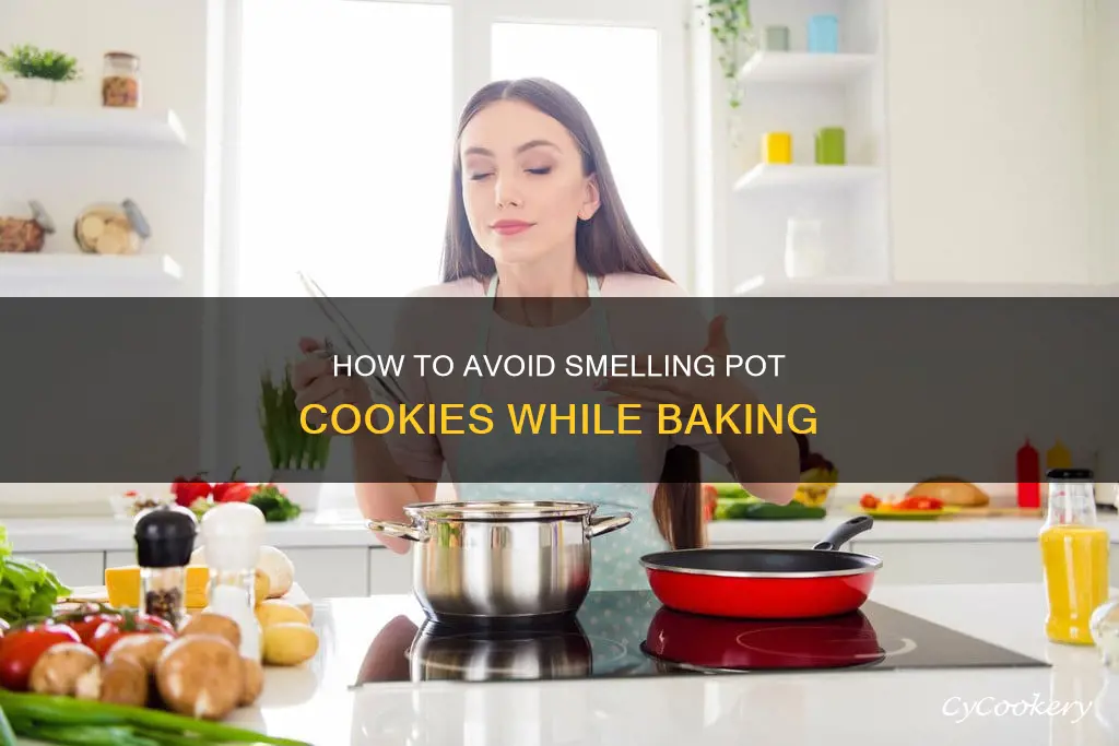 does cooking pot cookies smell after butter is made