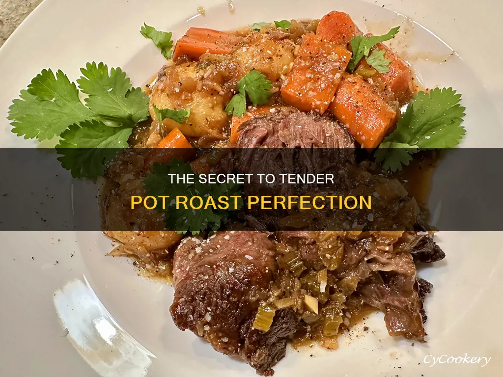 does cooking pot roast longer make it more tender