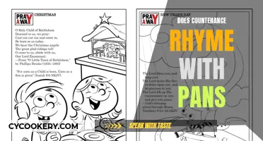 Rhyme Schemes: Countenance and Pans Don't Fit
