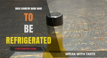 Does Country Bob's Sauce Need Refrigeration? Storage Tips Revealed