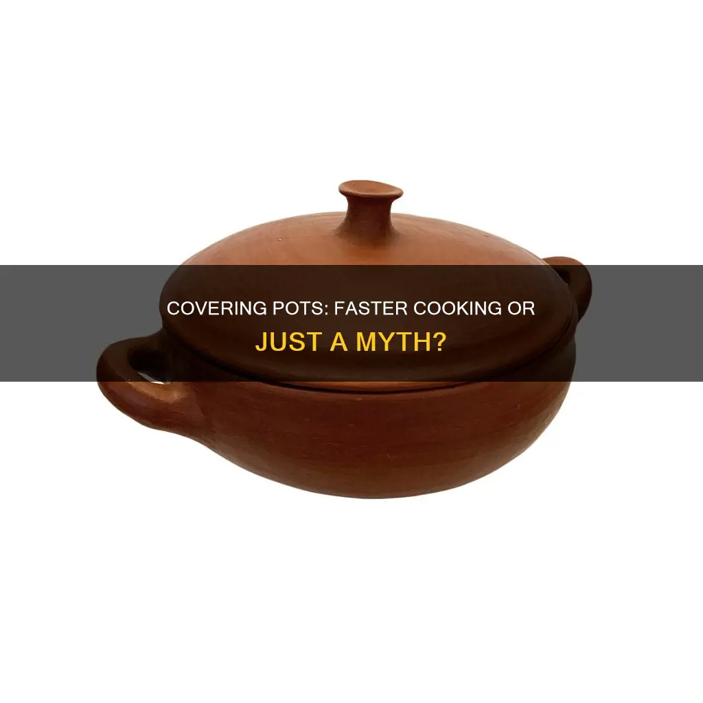 does covering a pot make it cook faster