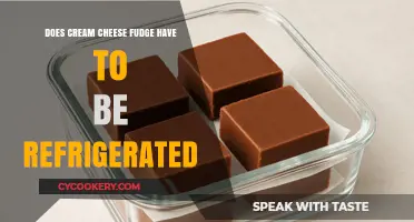 Cream Cheese Fudge Storage: Refrigerate or Not? Expert Tips