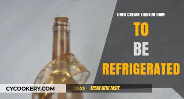 Cream Liqueur Storage: Does It Need Refrigeration After Opening?