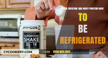 Refrigerating Creatine and Whey Protein: Necessary or Optional?