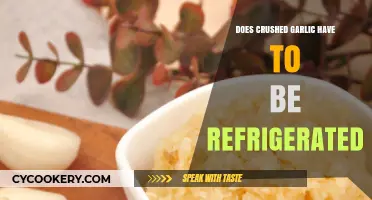 Should Crushed Garlic Be Refrigerated? Storage Tips for Freshness