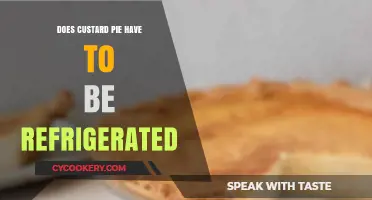 Does Custard Pie Need Refrigeration? Storage Tips for Freshness