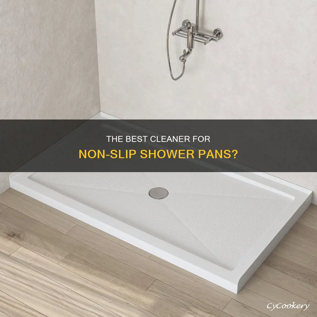 does dawn degreaser work to clean non slip shower pan