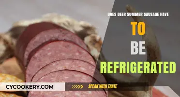 Does Deer Summer Sausage Need Refrigeration? Storage Tips Revealed