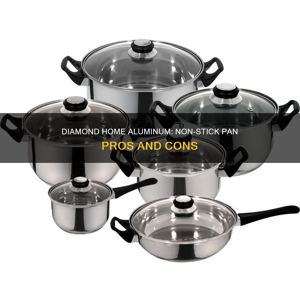 does diamond home aluminum non stick pans