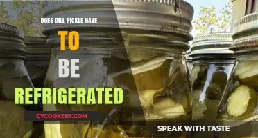 Does Dill Pickle Need Refrigeration? Storage Tips for Crunchy Snacks