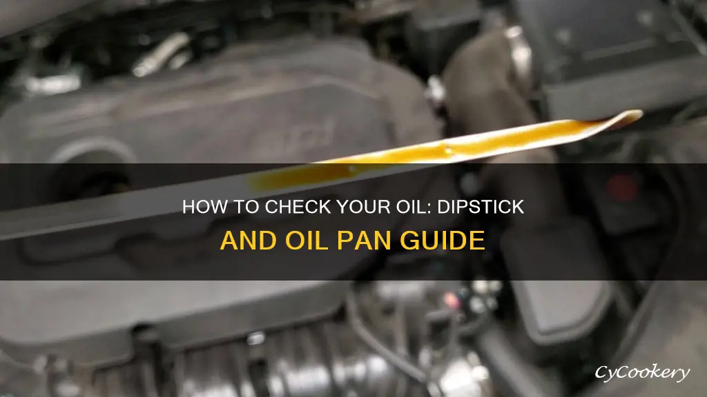 does dipstick go into oil pan